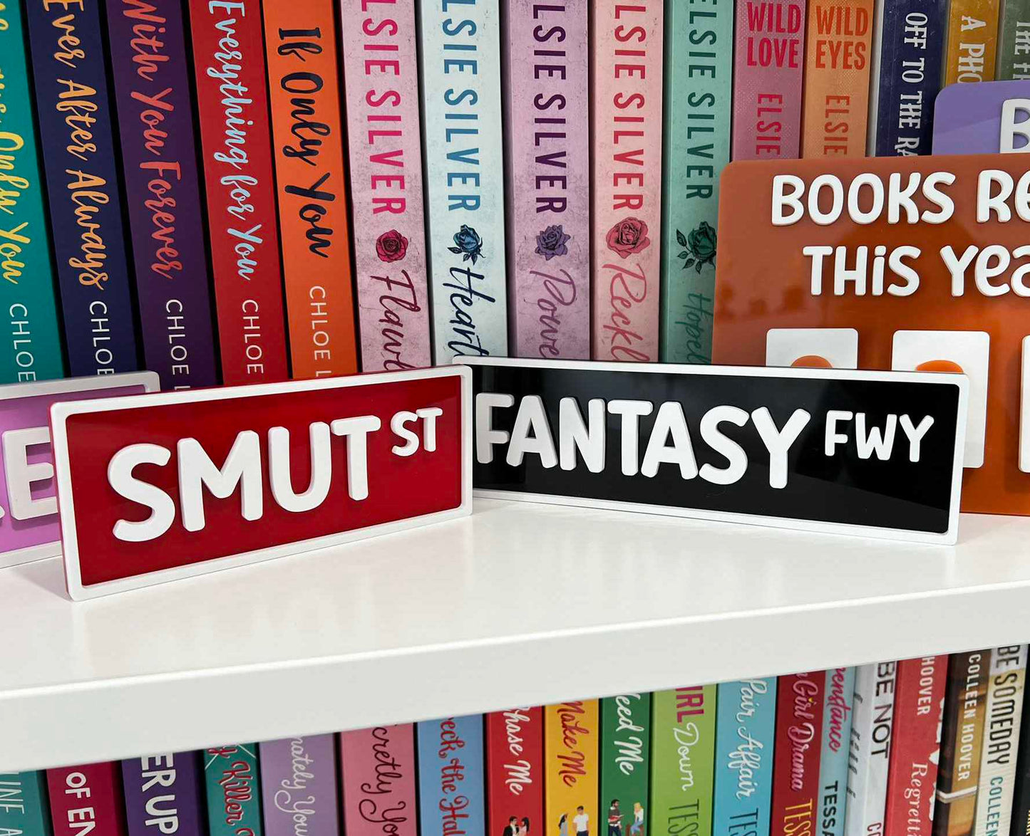Bookish Street Sign - Fantasy Fwy