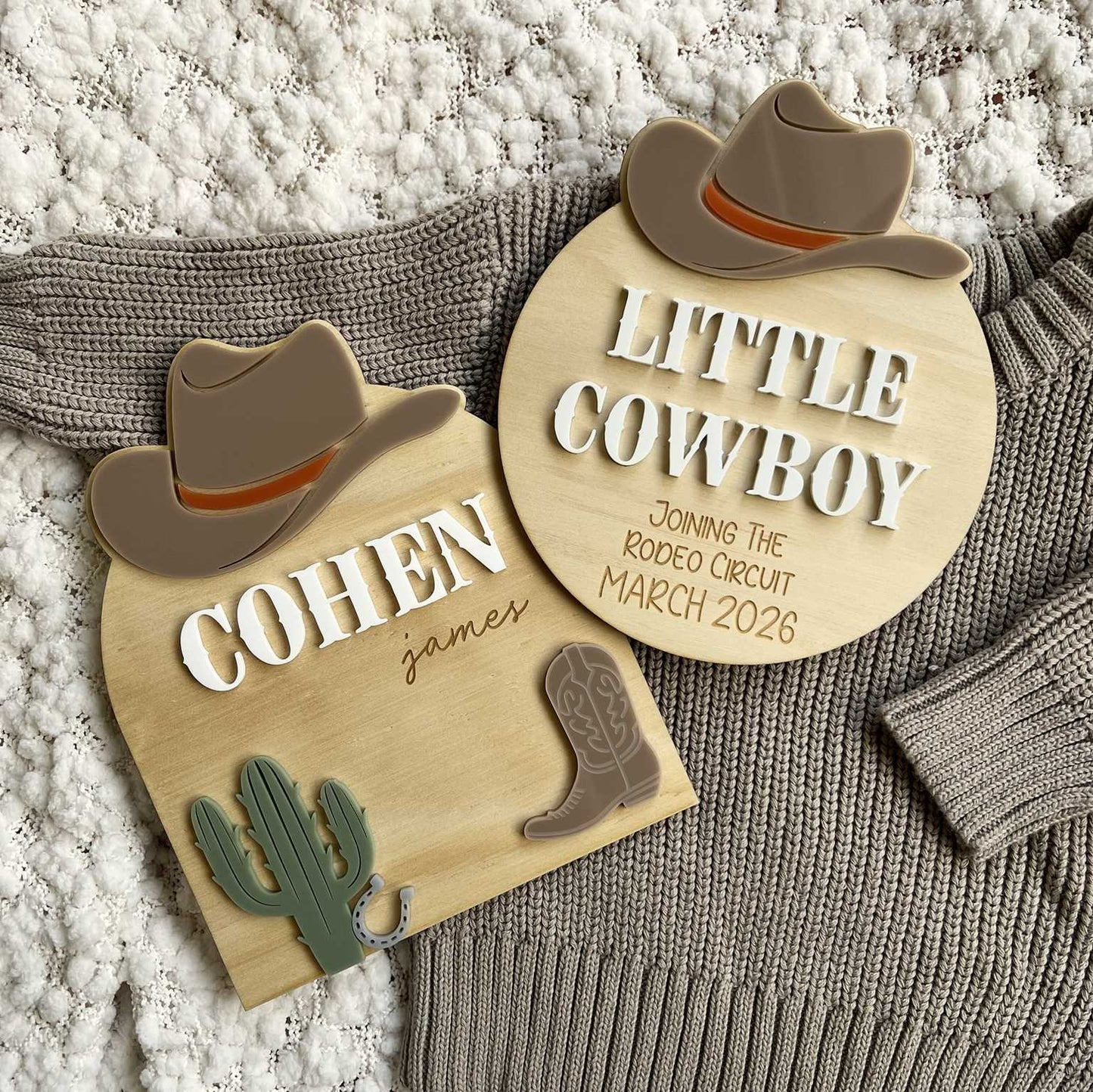 Western Baby Name Announcement