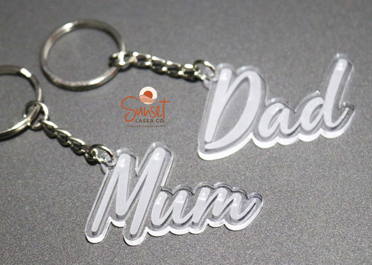 Personalised Keyring
