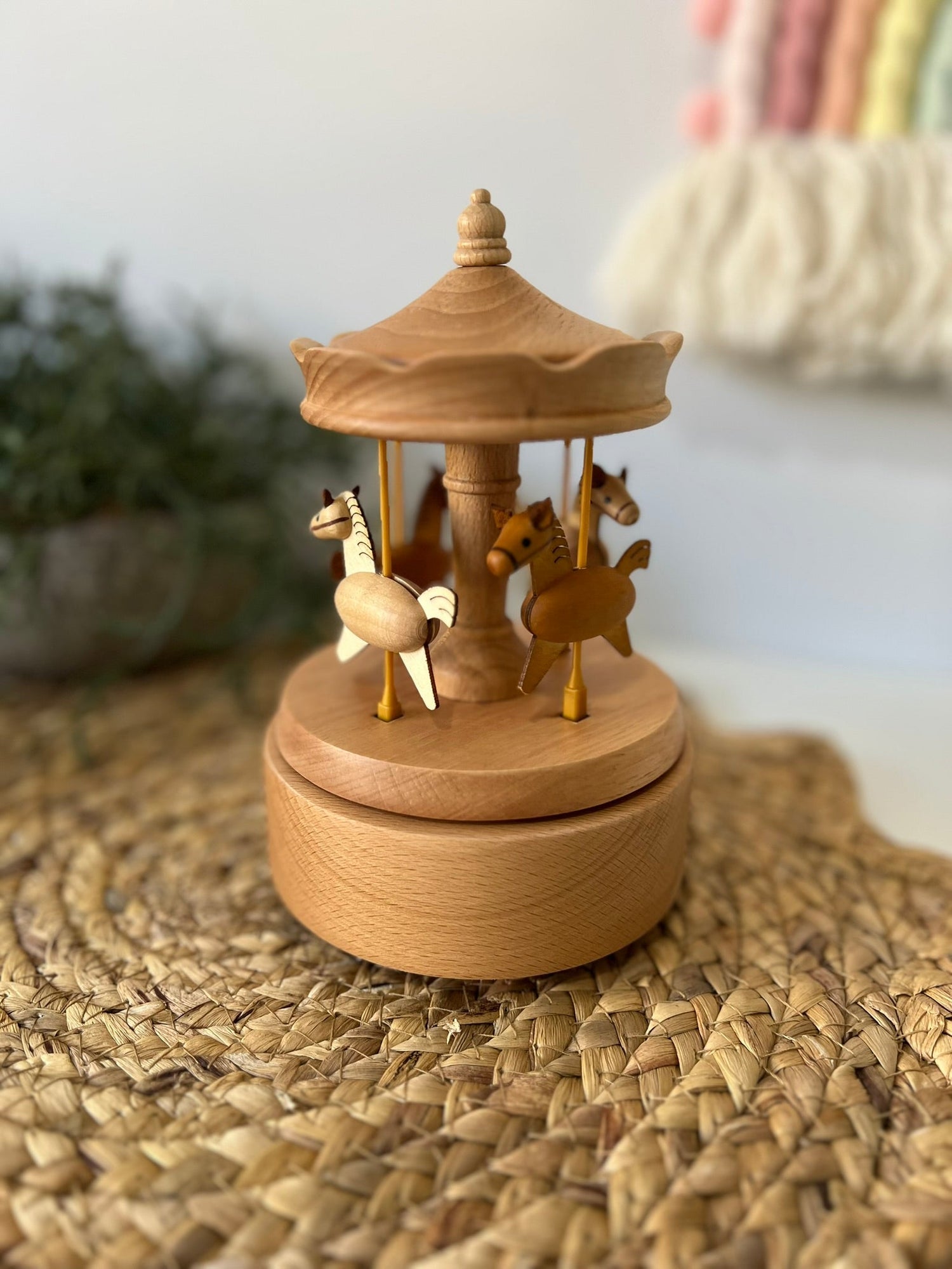 Personalised Wooden Carousels