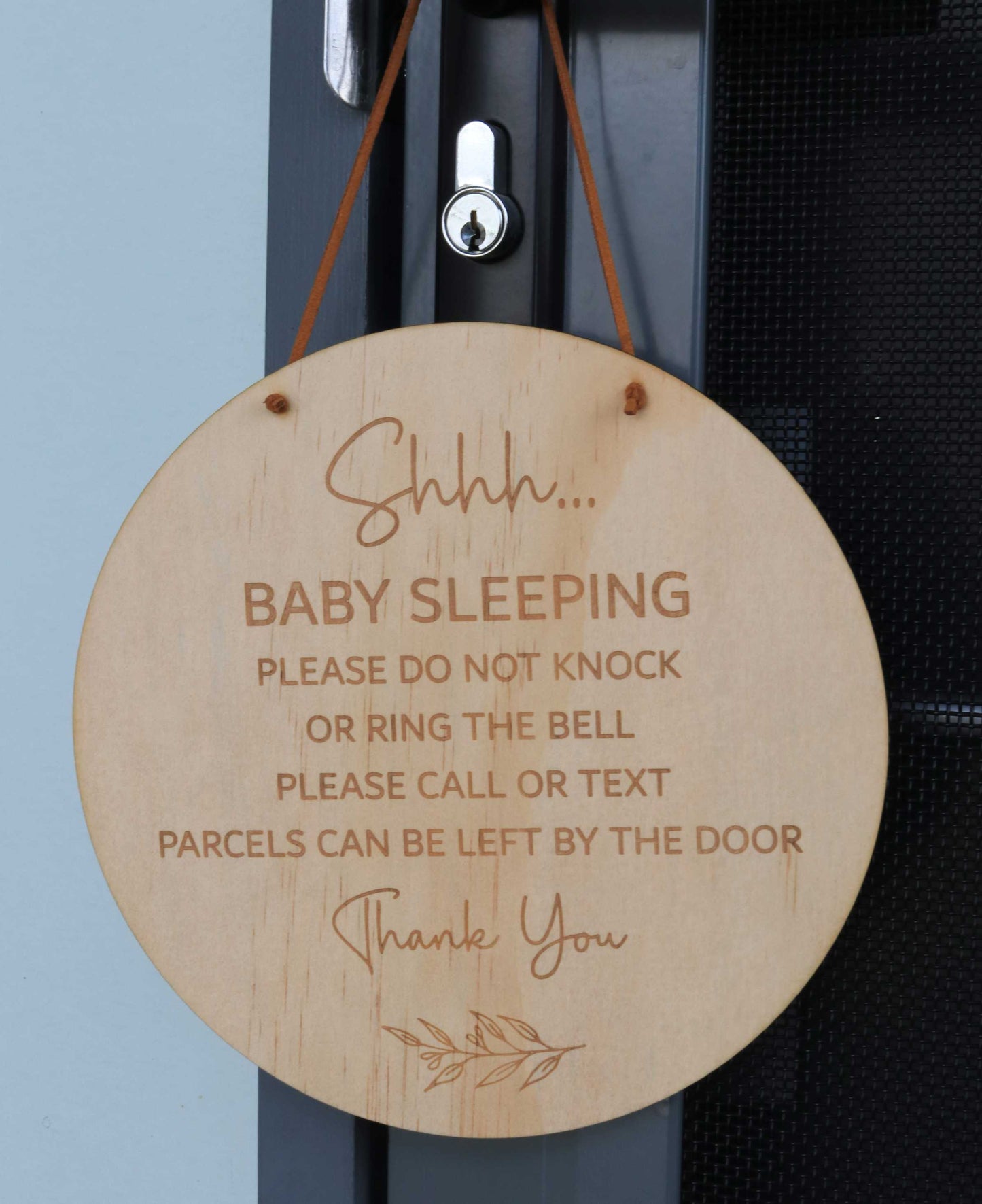 Baby Sleeping Sign