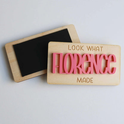 personalised custom fridge magnet