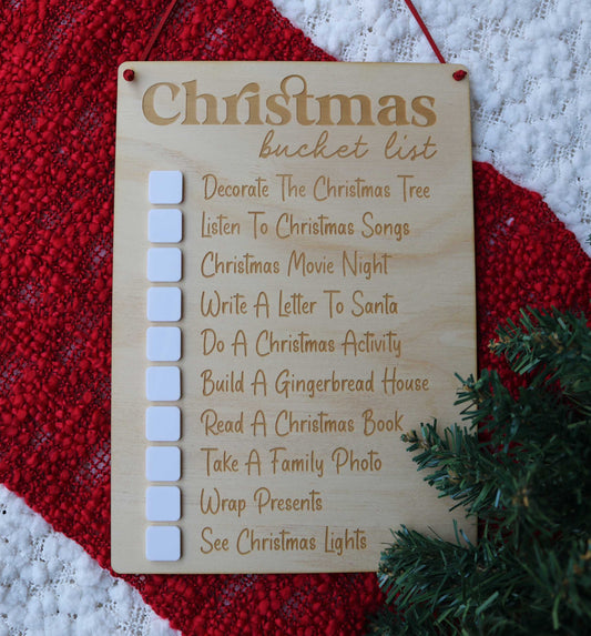 Christmas Bucket List