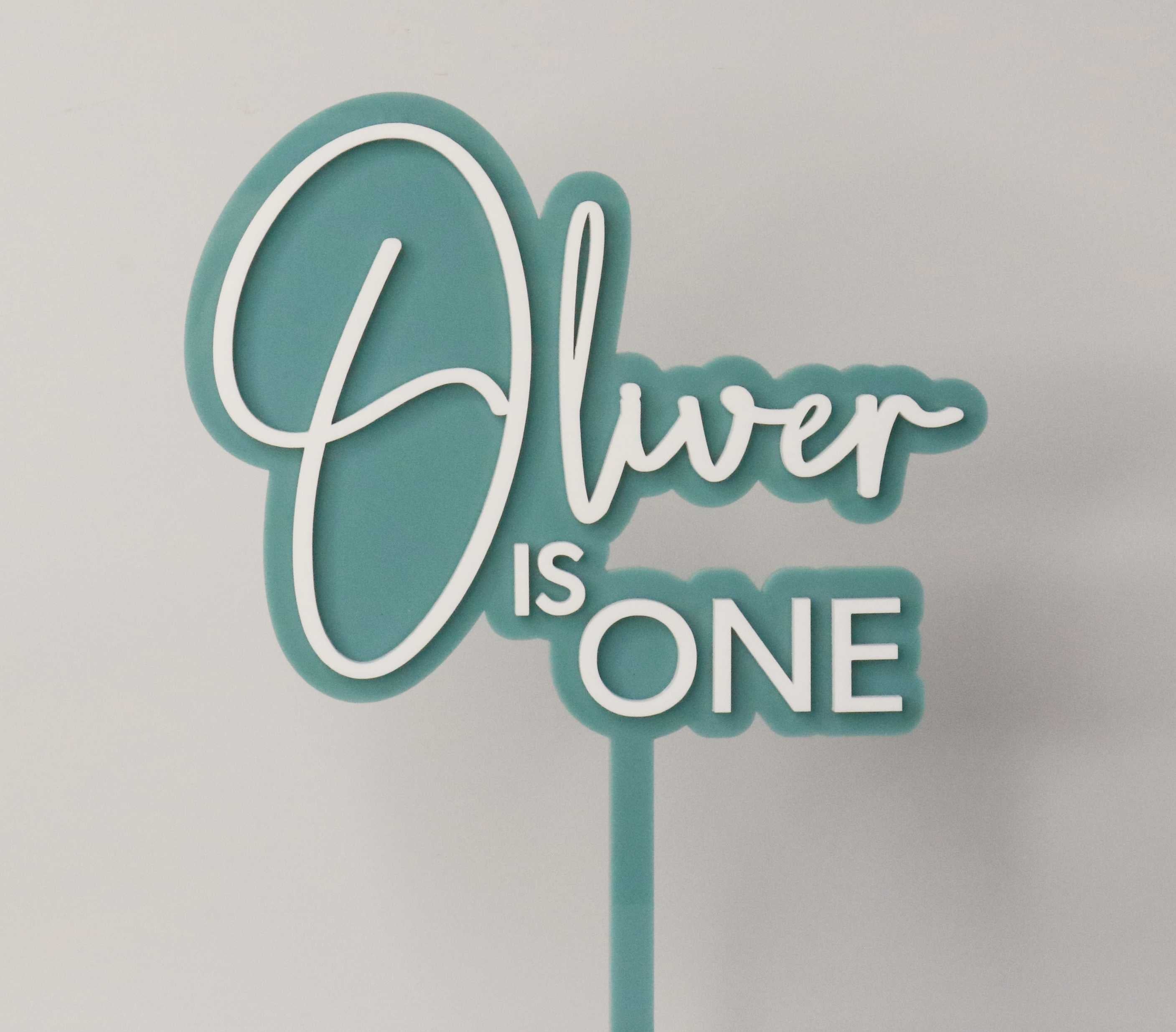 Script Cake Topper – Sunset Laser Co
