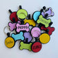 Silicone Pet Tag - Round