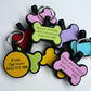Silicone Pet Tag - Round