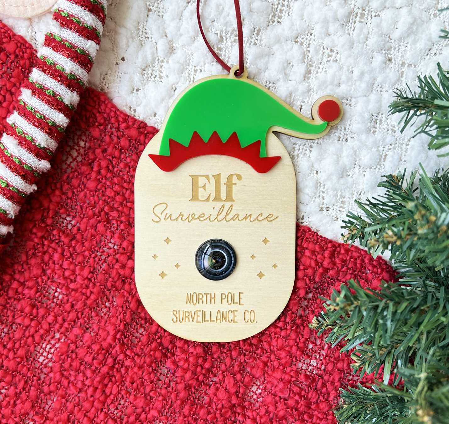 Elf Surveillance Magnet