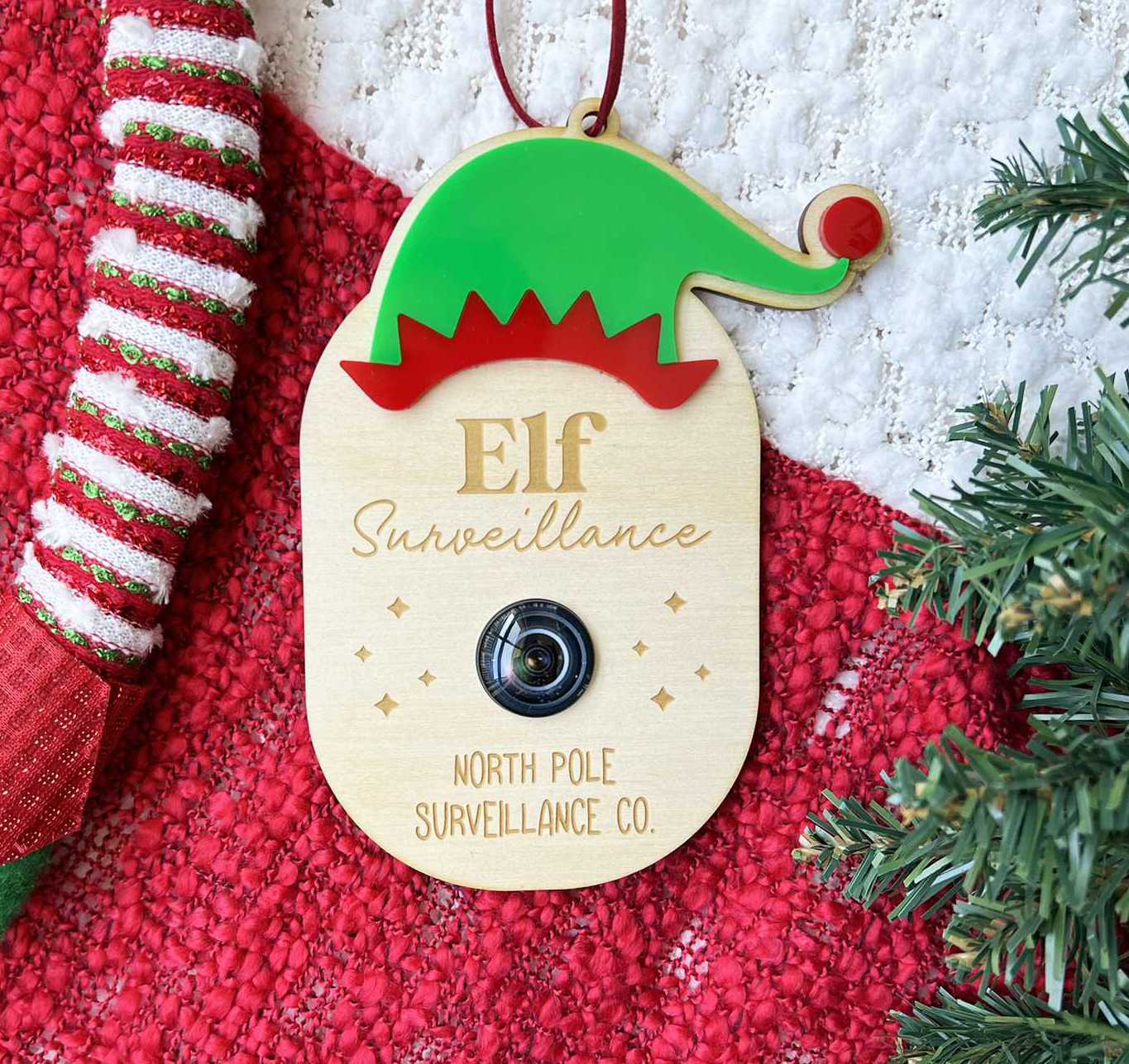 Elf Surveillance Magnet