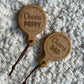 Wooden Fahers Day Magnetic Bottle Opener Cheers Dad