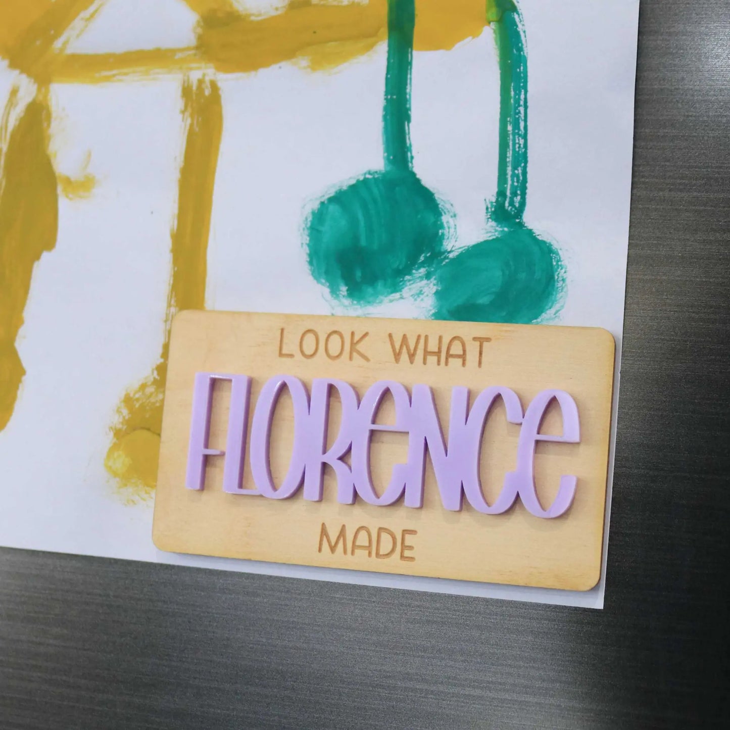 Personalised Fridge Magnet with name Florence