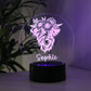 Personalised Night Light - Highland Cow