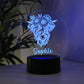 Personalised Night Light - Highland Cow
