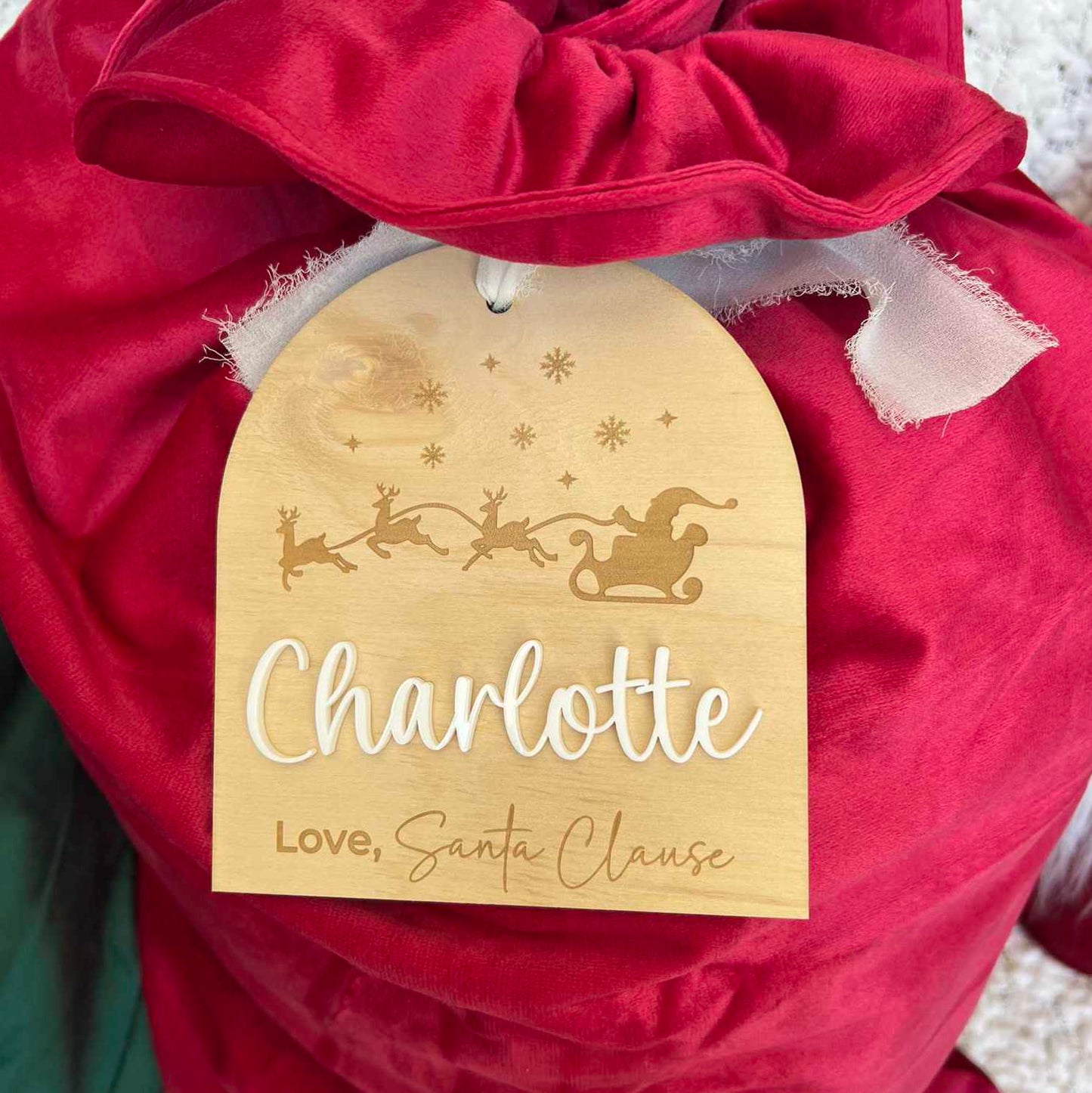 Christmas Gift Tag Arch