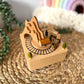 Personalised Wooden Train Musical Carousel