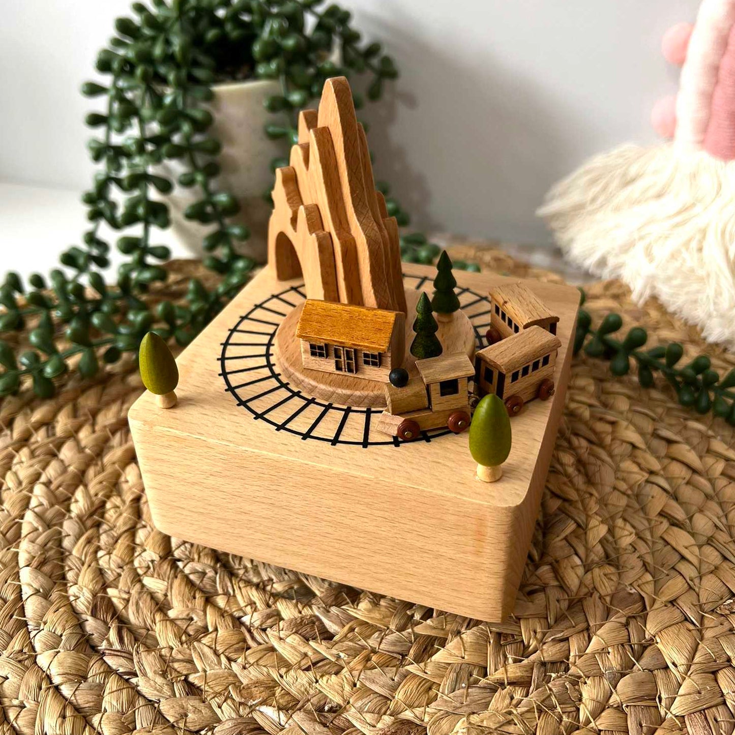 Personalised Wooden Musical Carousel