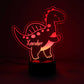Personalised Dinosaur Kids Night Light