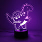 Personalised Dinosaur Kids Night Light