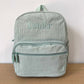 Personalised Corduroy Backpack - Small Green