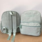 Personalised Corduroy Backpack - Small Green