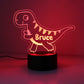 Personalised Dinosaur Kids Night Light