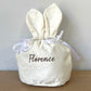 Personalised Easter Bunny Bag - Cream