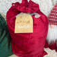 Red Velvet Santa Sack