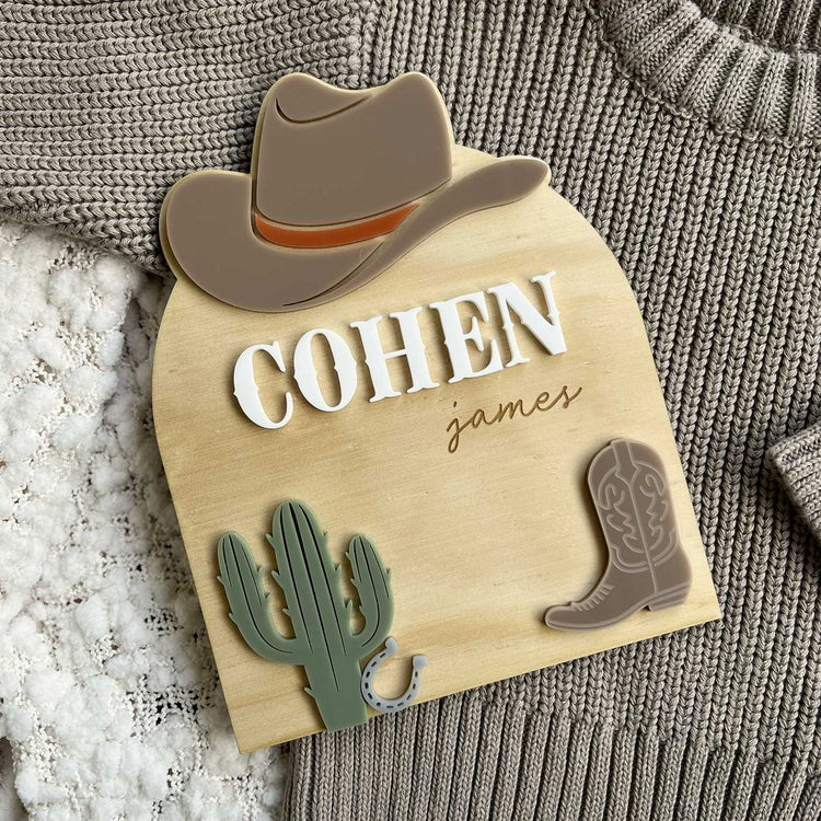 Western Baby Name Announcement
