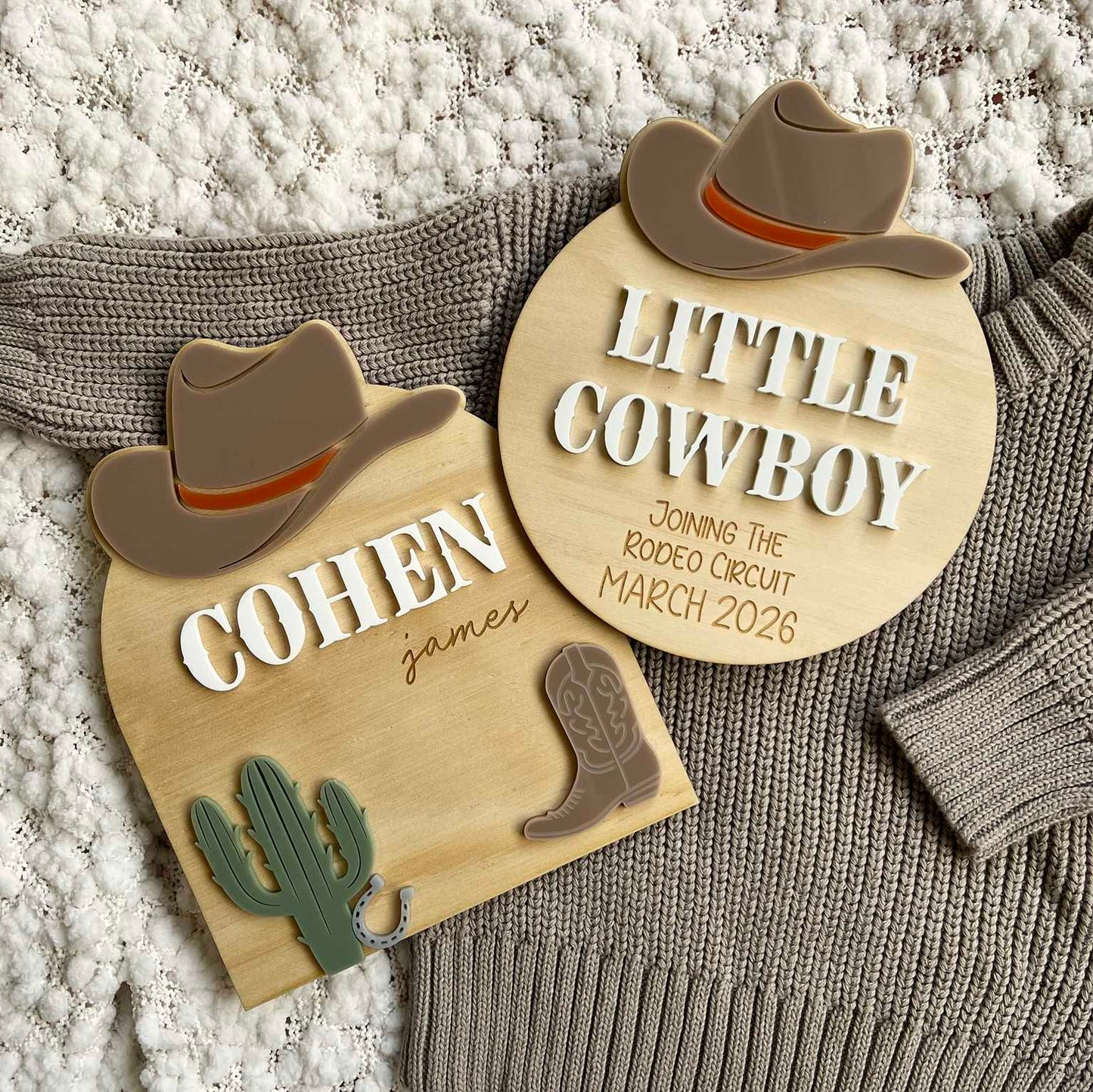 Western Baby Name Announcement