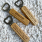 Custom Father's Day Gift Wooden Bottle Opener