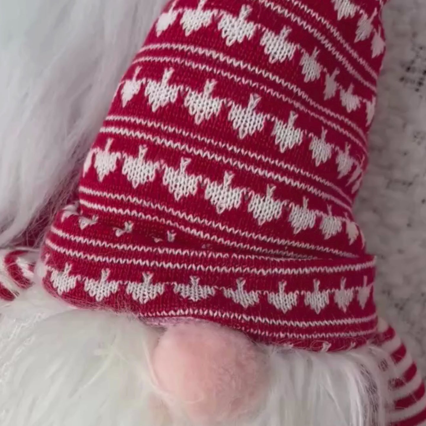 Stripe Christmas Stocking Video