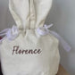 Personalised Easter Bunny Bag - Purple