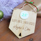 Santa Countdown Flag Sign