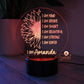 Personalised Night Light - Affirmation