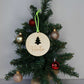 Wooden Personalised Christmas Bauble - Script