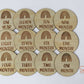 Rainbow Baby Milestone Discs - Engraved Base Set