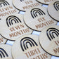 Rainbow Baby Milestone Discs - Cut Full Set
