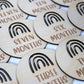 Rainbow Baby Milestone Discs - Cut Base Set