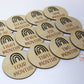 Rainbow Baby Milestone Discs - Cut Base Set