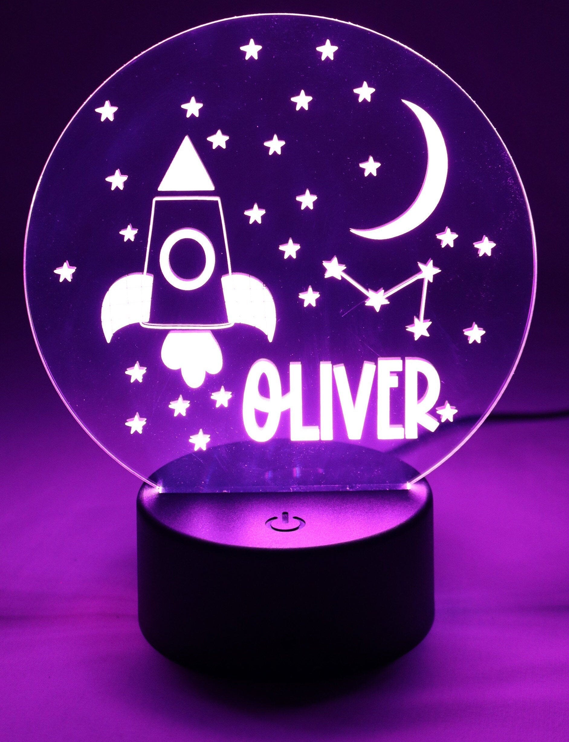 Personalised Night Light - Space