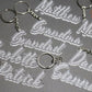 Personalised Keyring