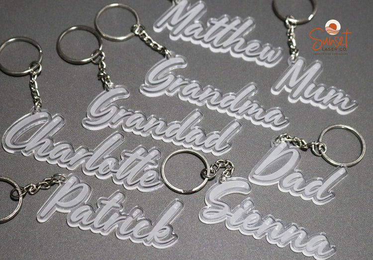 Personalised Keyring