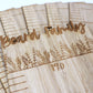 Personalised Bamboo Height Chart