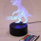 Personalised Night Light - Dinosaur