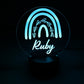 Personalised Night Light - Rainbow