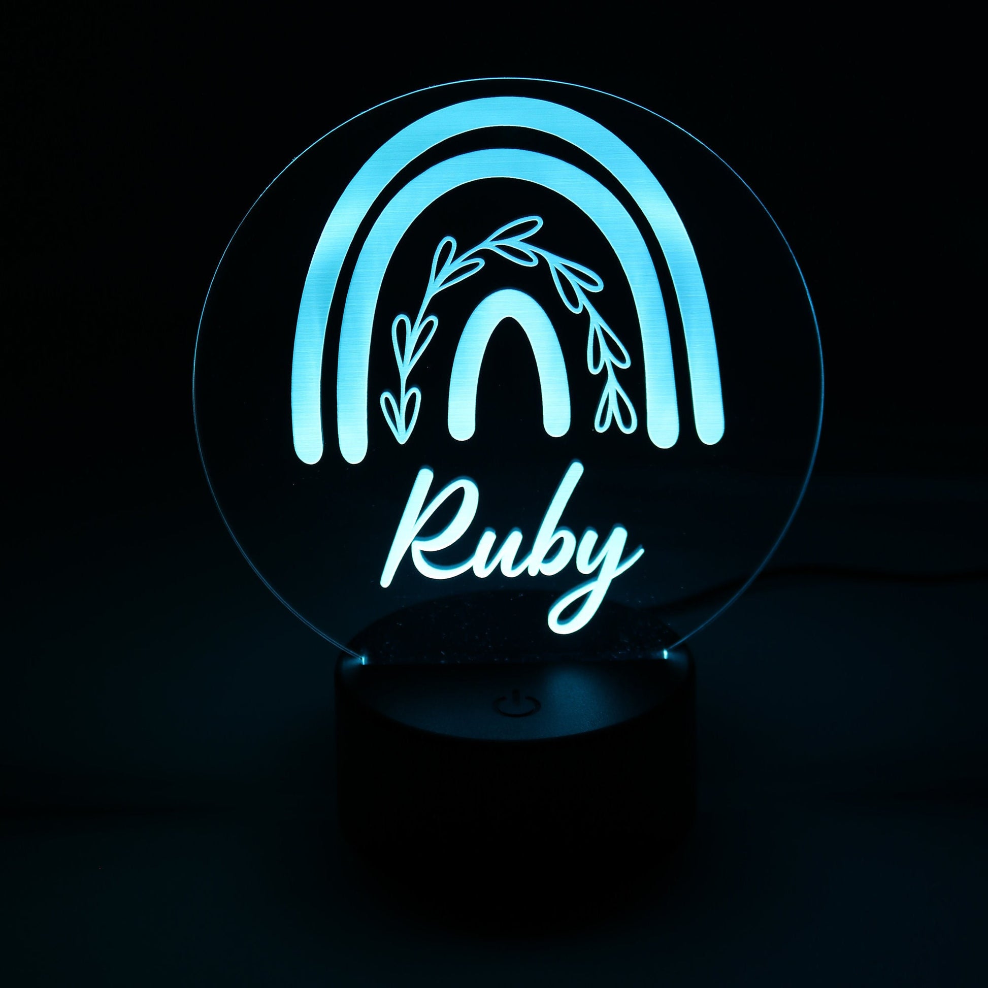 Personalised Night Light - Rainbow