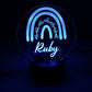 Personalised Night Light - Rainbow