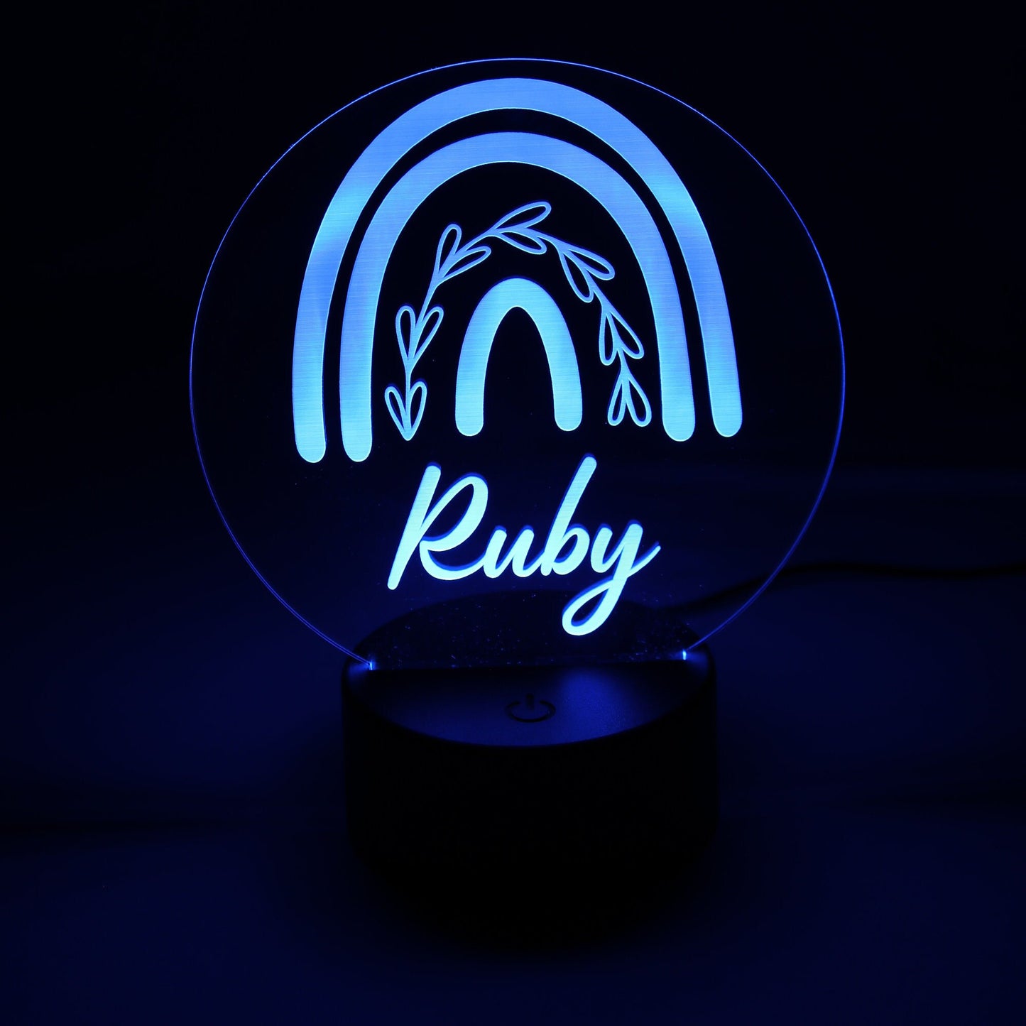 Personalised Night Light - Rainbow