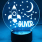 Personalised Night Light - Space