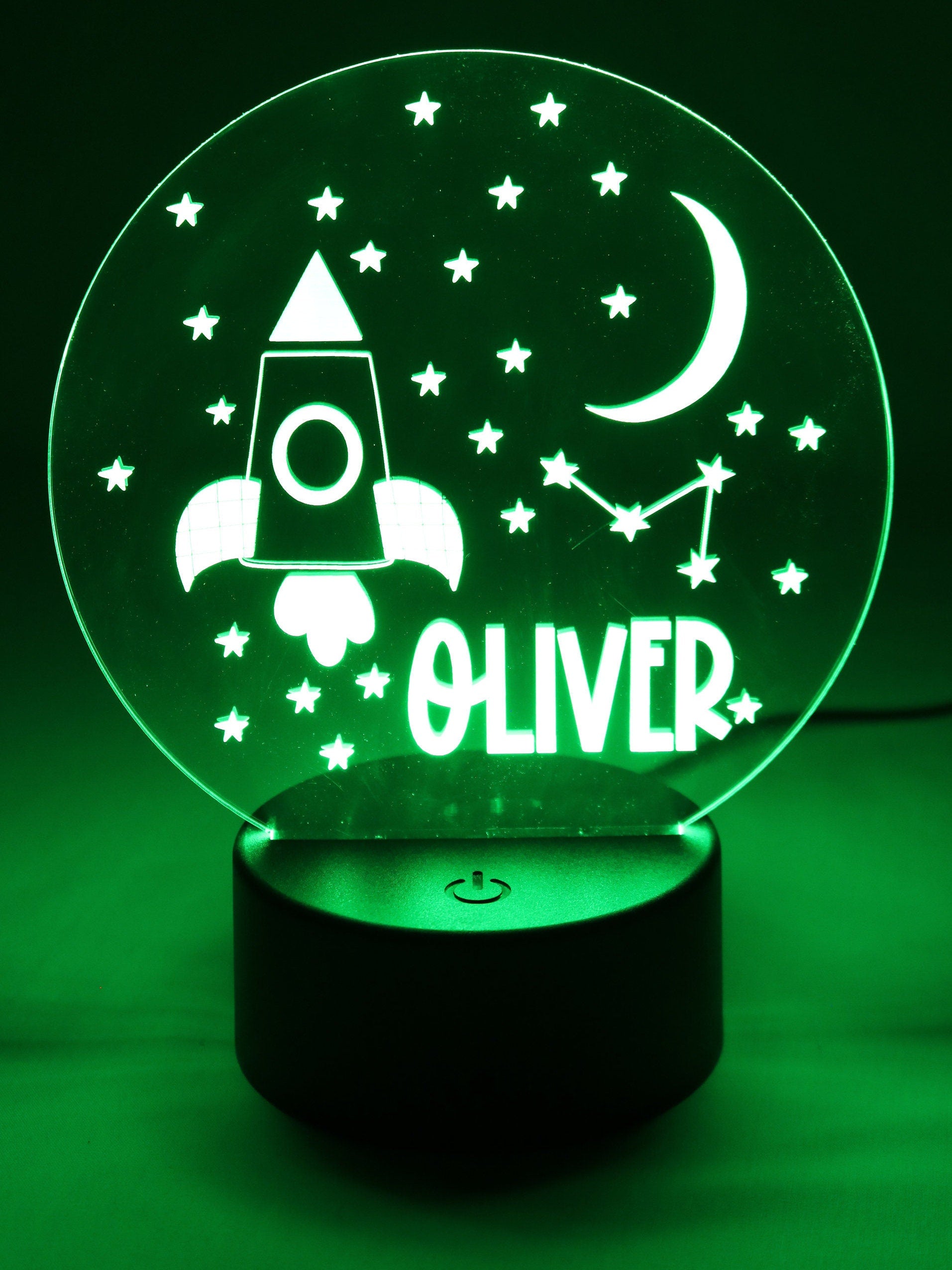 Personalised Night Light - Space