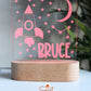 Wooden Space LED Night Light